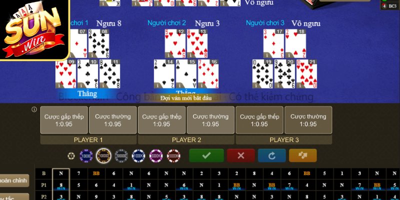 Luật Chơi Bài Ngầu Hầm Và Vận Hành Ván Game Tại Sunwin 2 Giá trị lá bài theo hệ thống Ngầu Hầm